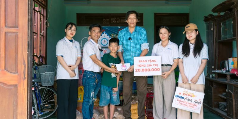 Sự đồng cảm và hành động từ công ty QH88 thắp sáng ước mơ